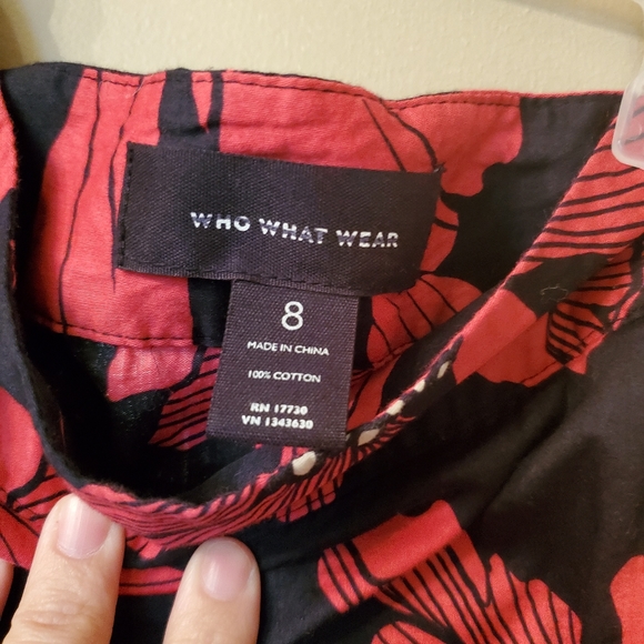 Who What Wear Floral Peasant Skirt - Picture 3 of 5